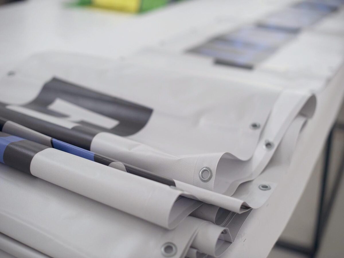 Best quality printed banner. Banner with Eyelets