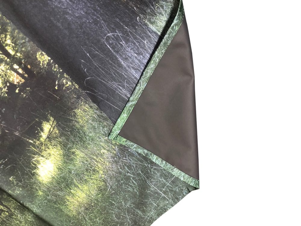 Block out light fabric printing for stage