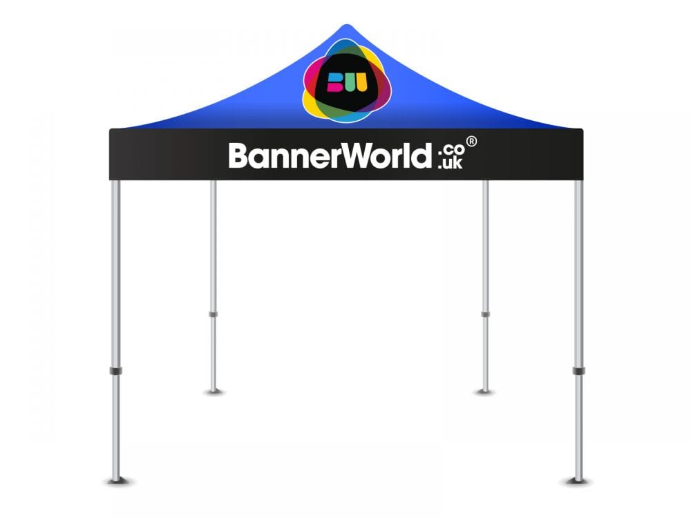 Printed gazebo with canopy