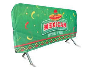 Crowd Barrier Covers