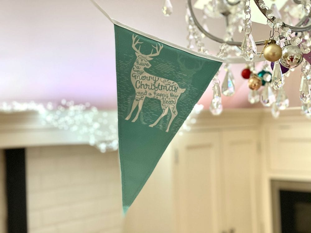 custom bunting for festival