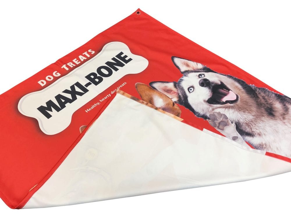 Backlight banner printing