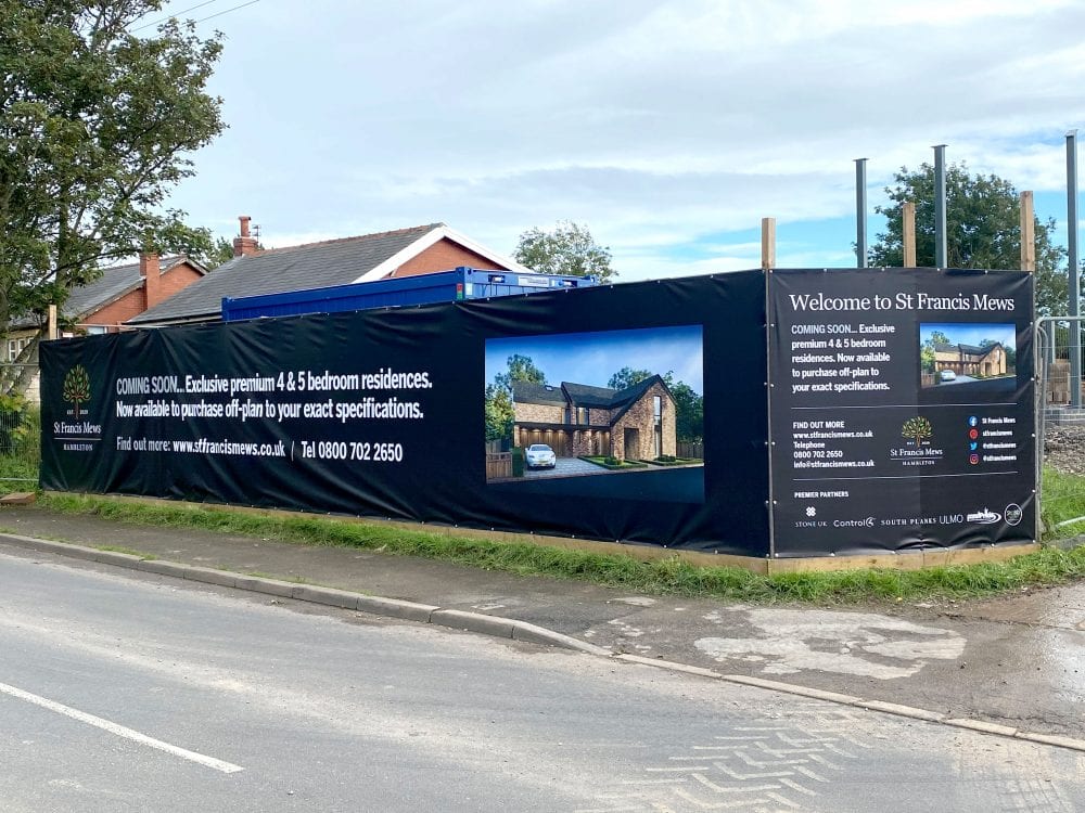 How to create artwork for a large banner?