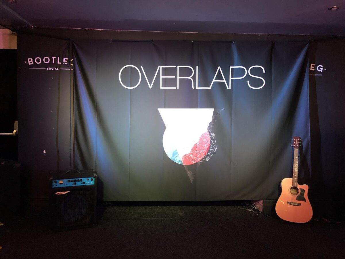 Full Colour Printed Band Backdrop