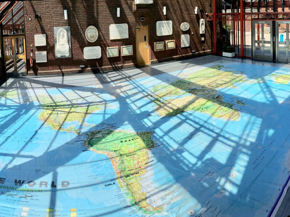 Massive printed atlas