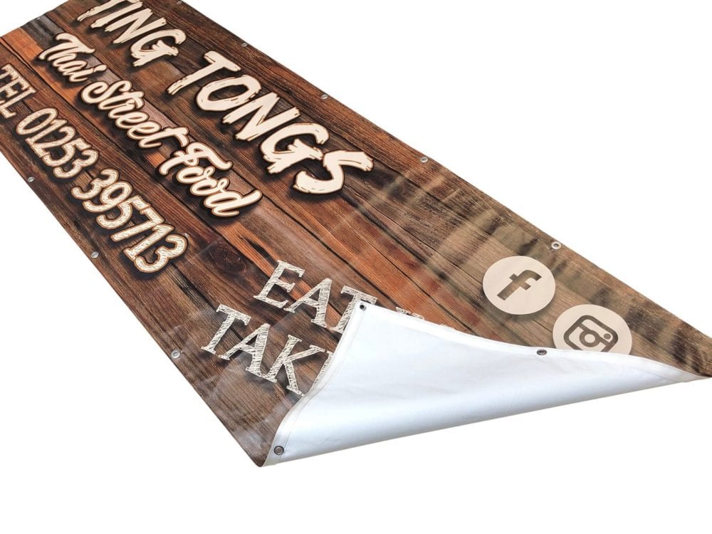 evironmentally friendly printed banners london