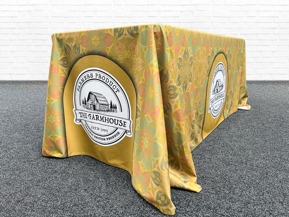 bespoke printed table cloth